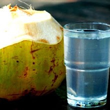 AIR KELAPA MUDA MURNI PLASTIK BESAR