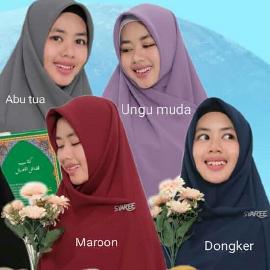 JILBAB SEMI INSTANT MERK DELISYA PER UNIT 2