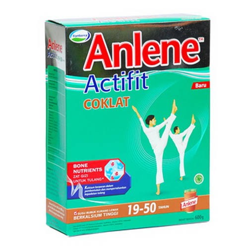 ANLENE ACTIFIT BONEMAX HI-CALC COKLAT IMP KOTAK 600 GR 19-50