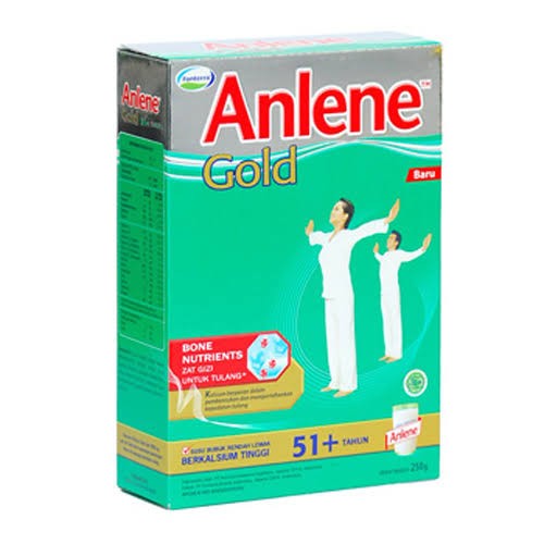 ANLENE GOLD IMP  >51 TH KOTAK 250 GR