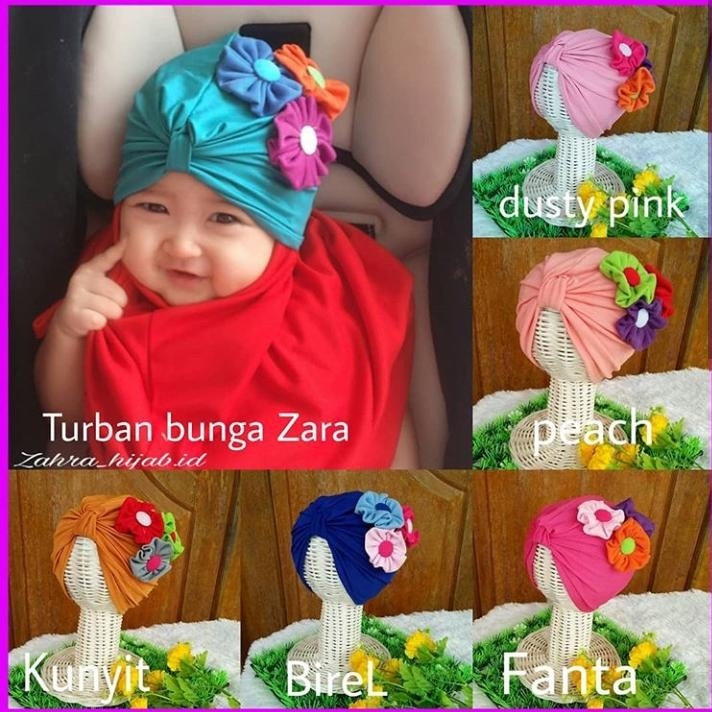 ARH9 TURBAN BUNGA