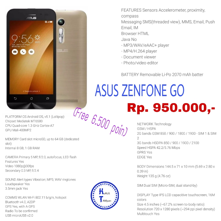 ASUS ZENFONE GO