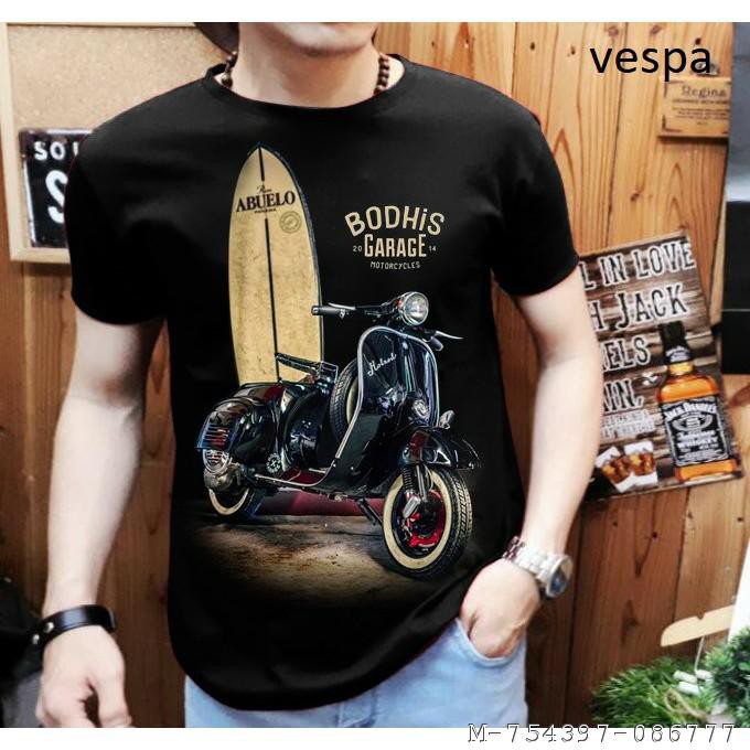 ATASAN PRIA KAOS VESPA 2