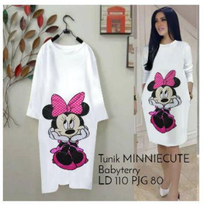 ATASAN TUNIK WANITA JUMBO MINICUTE BABYTERRY 2