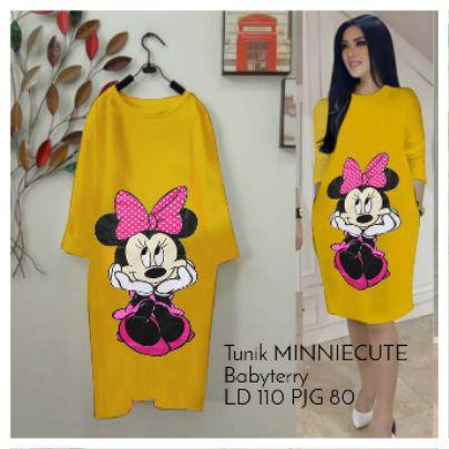 ATASAN TUNIK WANITA JUMBO MINICUTE BABYTERRY 3