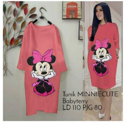 ATASAN TUNIK WANITA JUMBO MINICUTE BABYTERRY 5