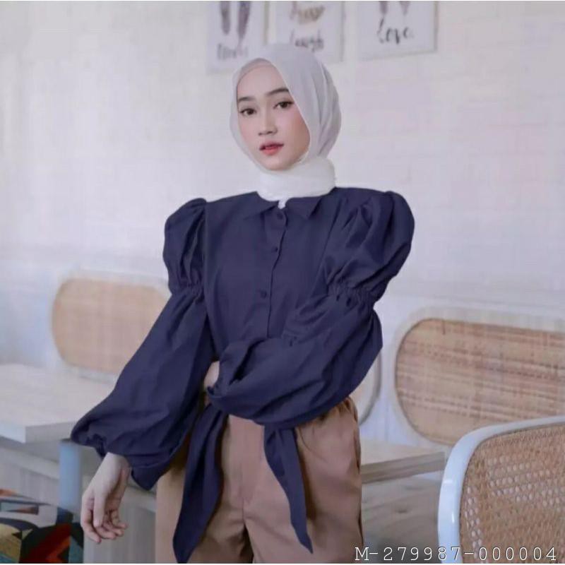 ATASAN WANITA LAYLA BLOUSE MOSCREPE 2