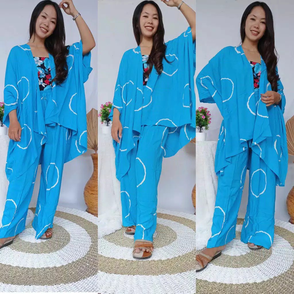 AUTER SET CARDIGAN  KULOT SMOKE BALI 3