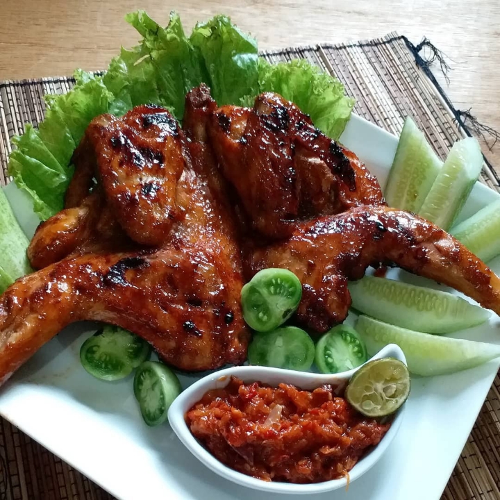 AYAM BAKAR Dan NASI