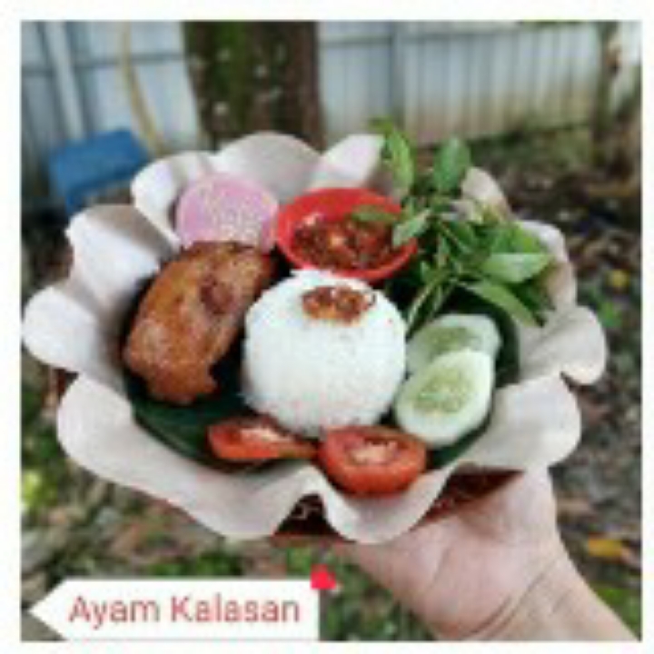 AYAM BAKAR KELASAN NASI PUTIH