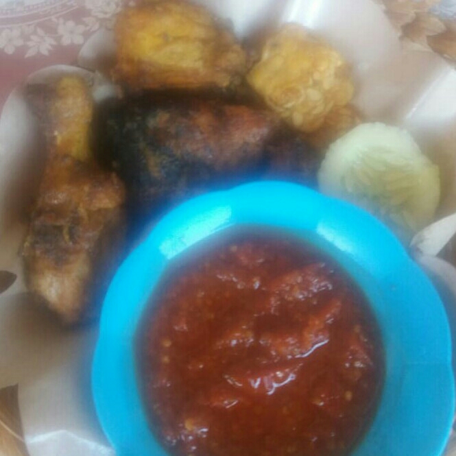 AYAM BAKAR KOMPLIT  Nasi-sup