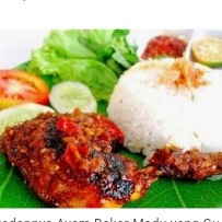 AYAM BAKAR MADU NASI 