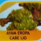 AYAM EROPA CABE IJO