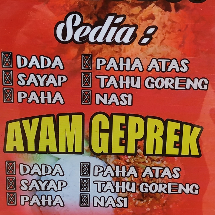 AYAM GEPREK DADA