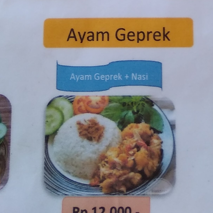 AYAM GEPREK FREE NASI