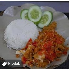 AYAM GEPREK-NASI