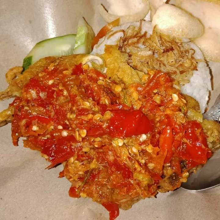 AYAM GEPREK ORIGINAL TANPA NASI