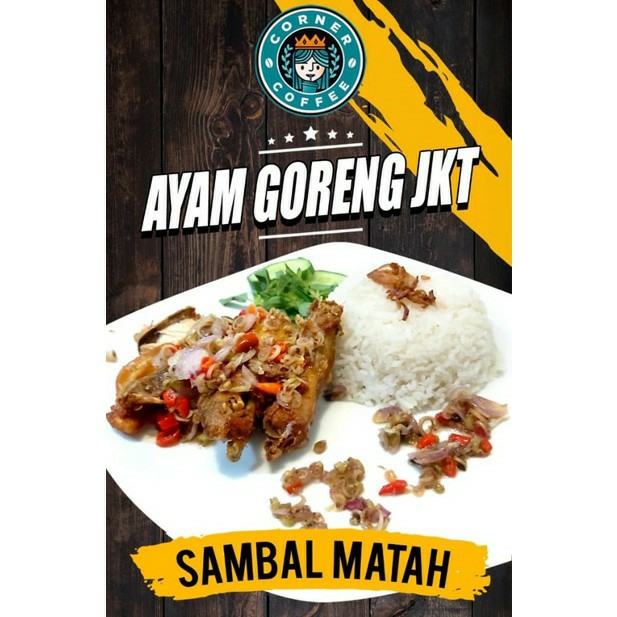 NASI AYAM GEPREK SAMBAL MATAH