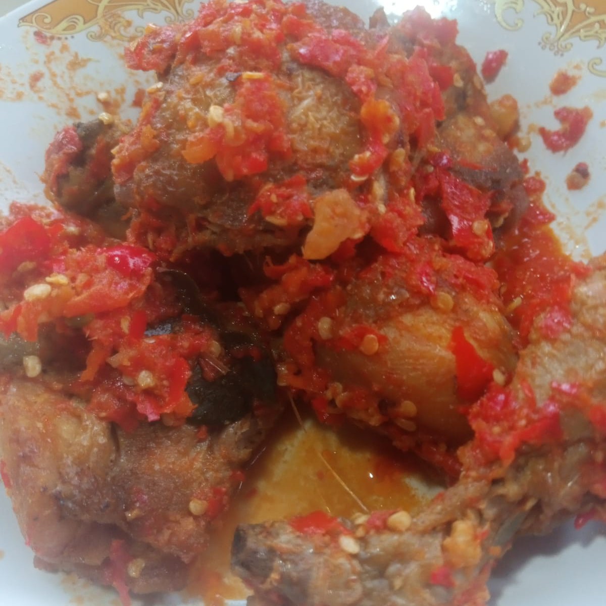 AYAM GORENG BALADO