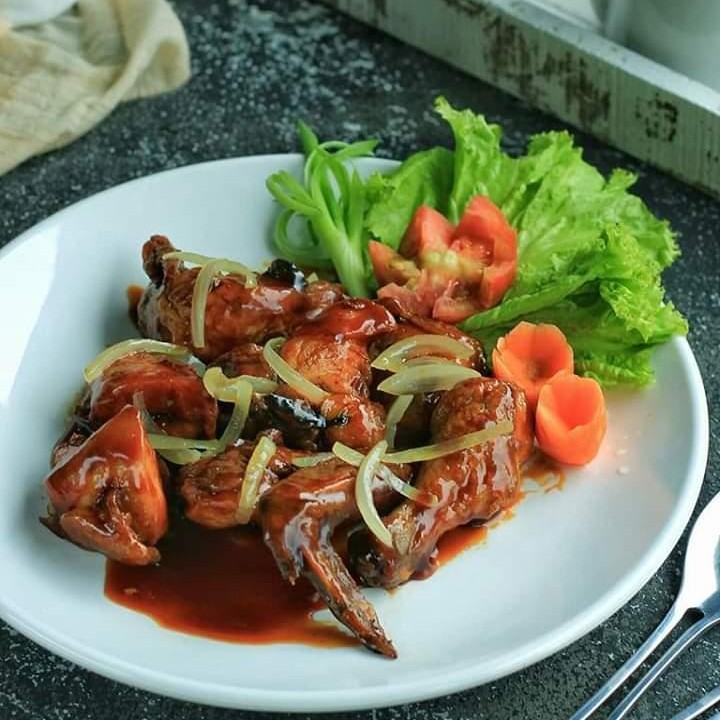 AYAM GORENG ASAM MANIS