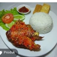 AYAM PENYET NASI