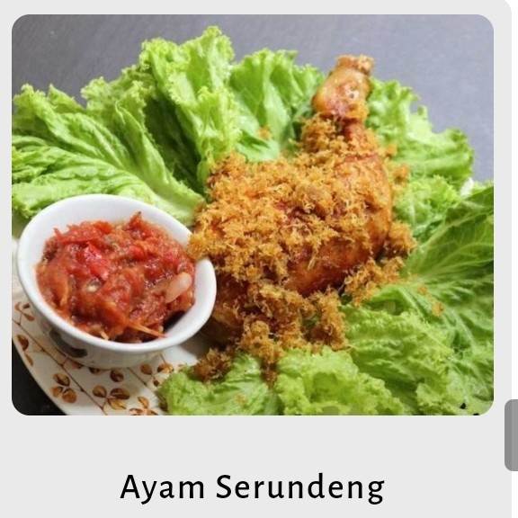 AYAM SERUNDENG