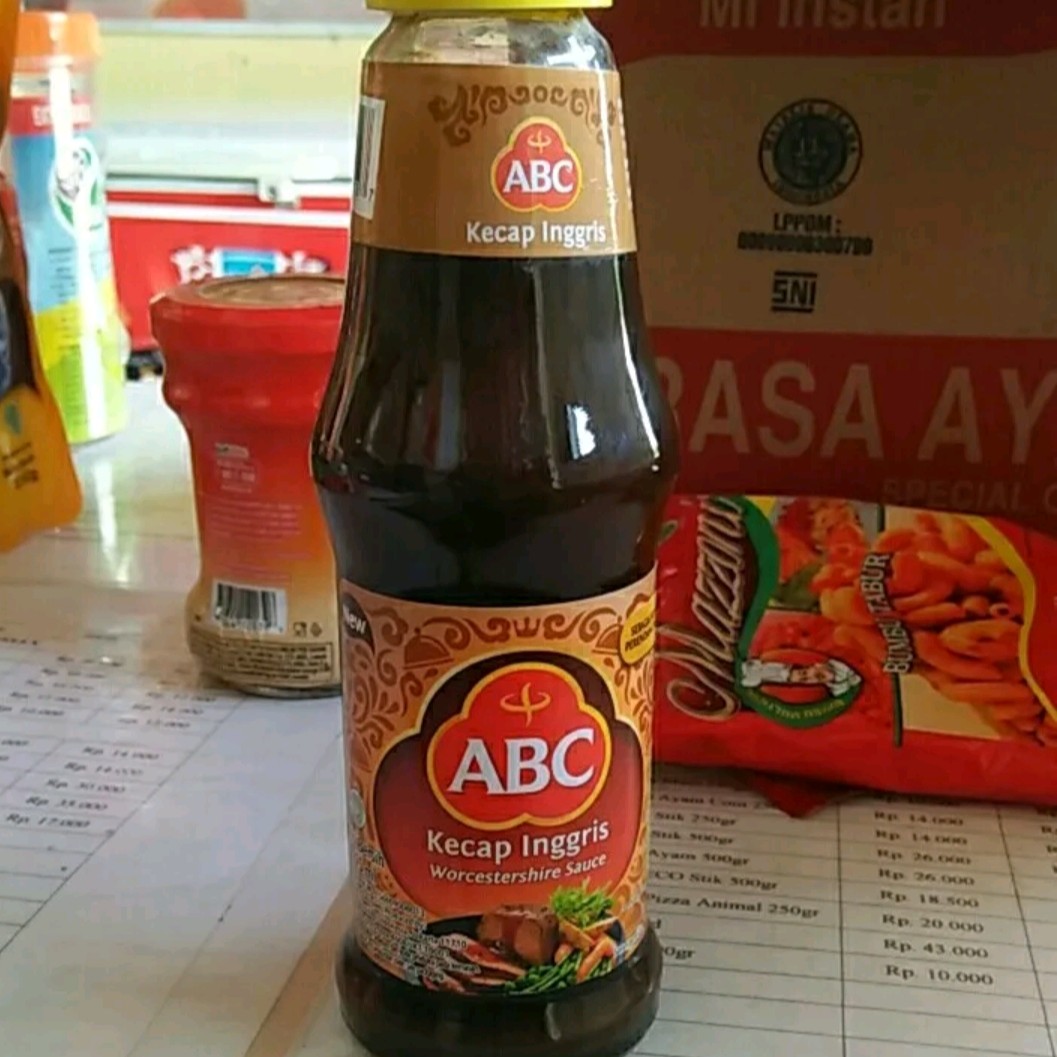 Abc Kecap Inggris Botol 195ml