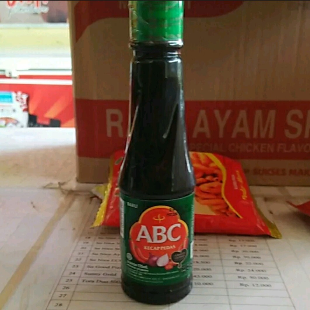 Abc Kecap Pedas Manis Botol 135ml