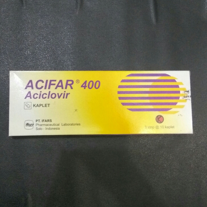 Acifar 400mg Tablet Atau Acyclovir