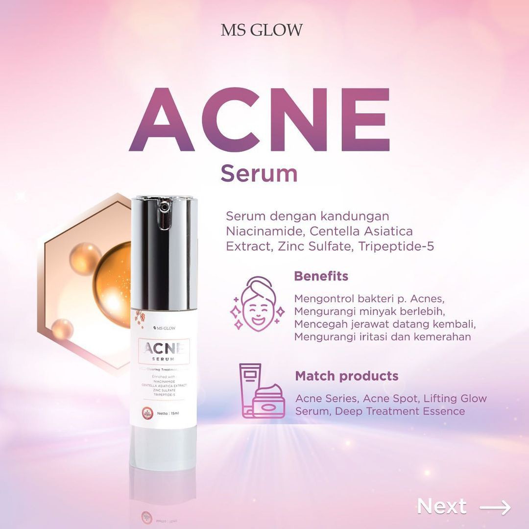 Acne Serum Ms Glow