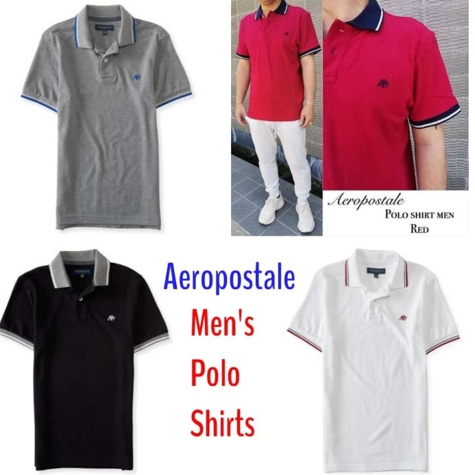 Aeropostale Polo Shirt Men Original