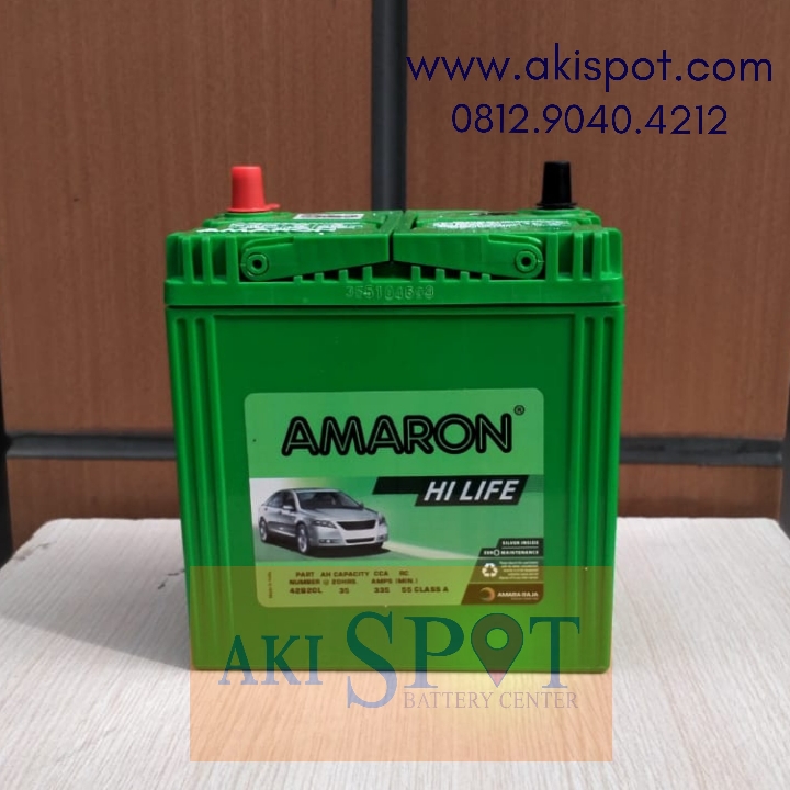 Aki Mobil Amaron HL 42B20L 35Ah Aki Kering Harga Tukar Tambah 2