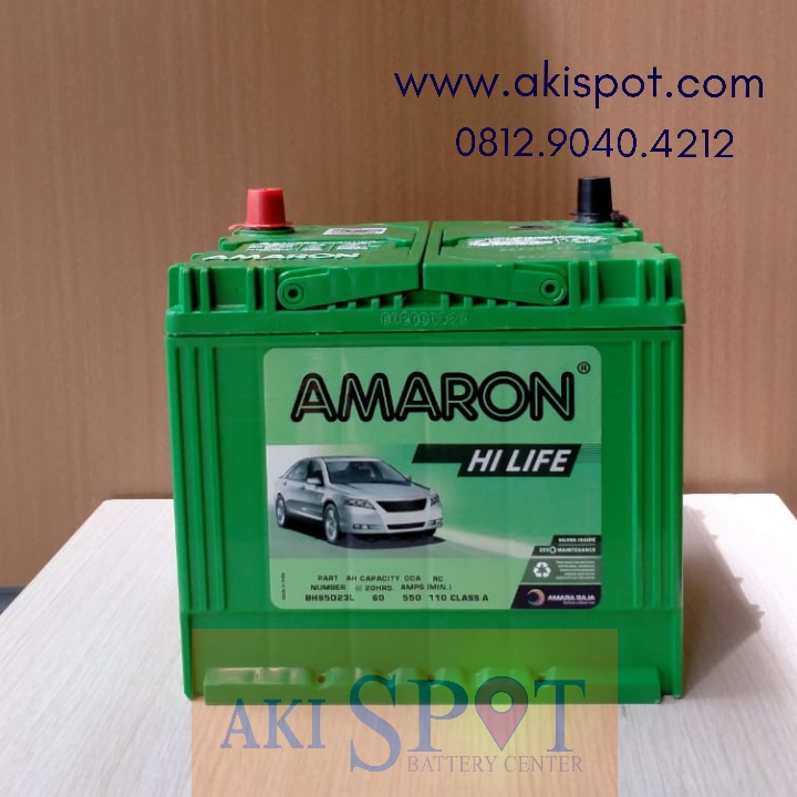 Aki Mobil Amaron HL 85D23L 60Ah Aki Kering Harga Tukar Tambah 2