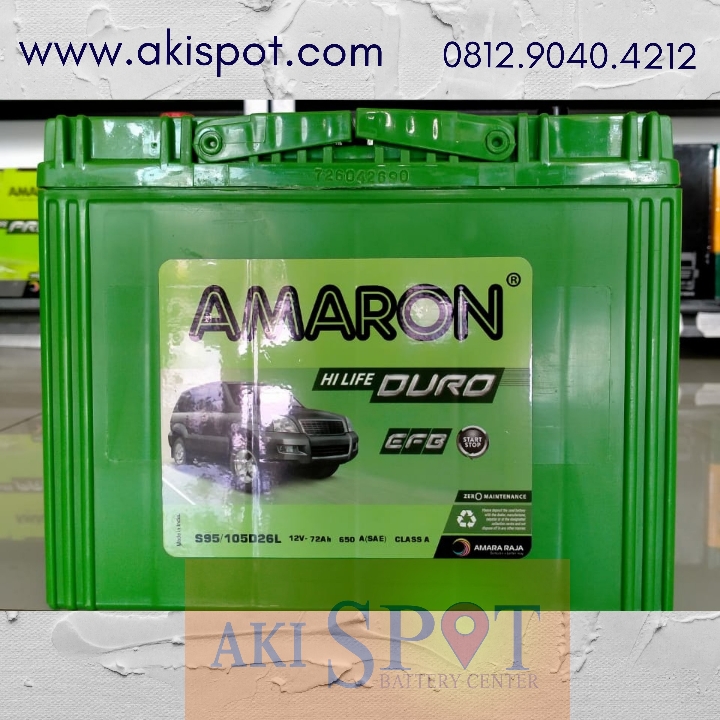 Aki Mobil Amaron HL S95 72Ah Aki Kering Harga Tukar Tambah 2