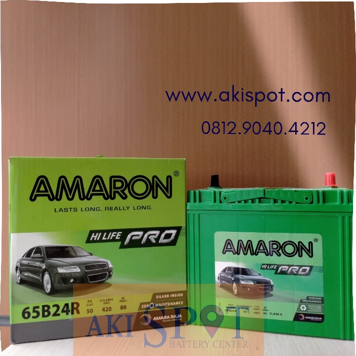 Aki Mobil Amaron HLP 65B24R 50Ah Aki Kering Harga Tukar Tambah