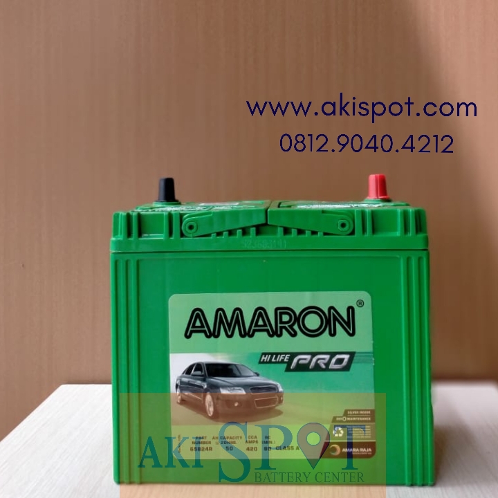 Aki Mobil Amaron HLP 65B24R 50Ah Aki Kering Harga Tukar Tambah 2