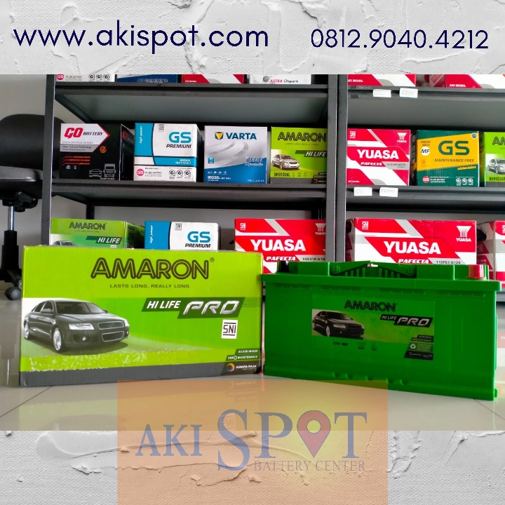 Aki Mobil Amaron HLP Din 100 100Ah Aki Kering Harga Tukar Tambah