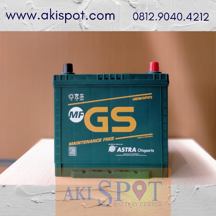 Aki Mobil GS MF 55D23L 60Ah Aki Kering Harga Tukar Tambah 2