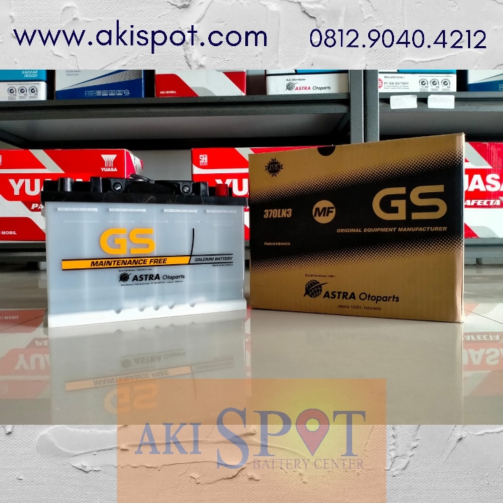 Aki Mobil GS MF LN3 65Ah Aki Kering Harga Tukar Tambah