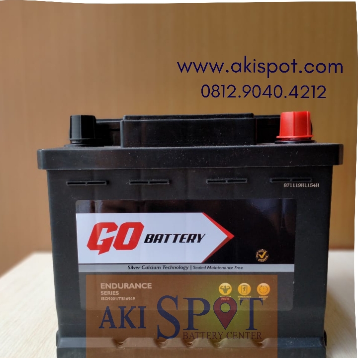 Aki Mobil Go Battery Din 45 45Ah Aki Kering Harga Tukar Tambah 2