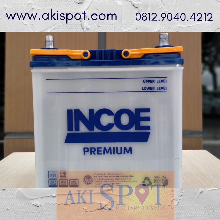 Aki Mobil Incoe Premium NS 40 ZL 35Ah Aki Basah Harga Tukar Tambah 2