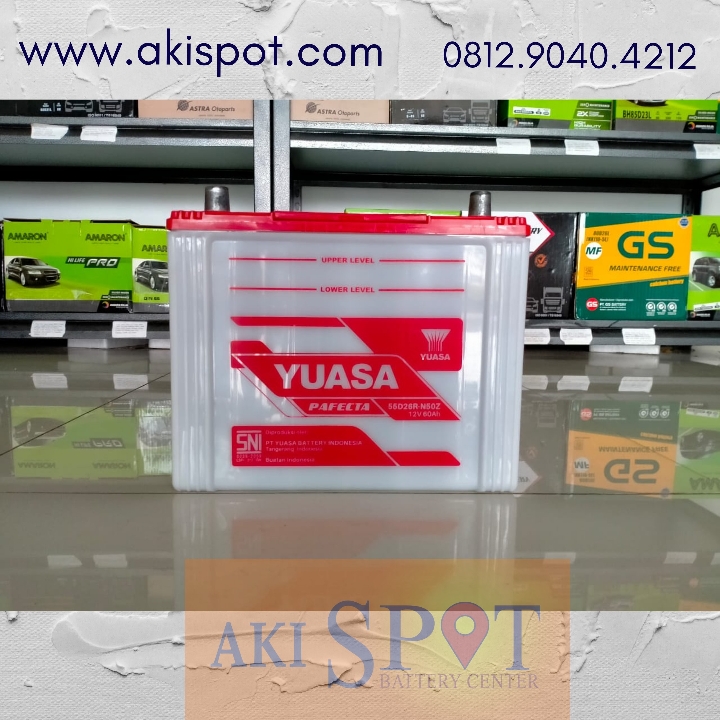 Aki Mobil Yuasa N 50 Z 60Ah Aki Basah Harga Tukar Tambah 2