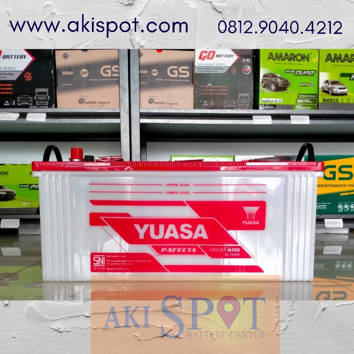 Aki Mobil Yuasa N150 150Ah Aki Basah Harga Tukar Tambah 2