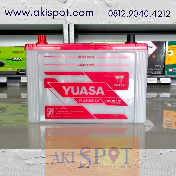 Aki Mobil Yuasa N70 70Ah Aki Basah Harga Tukar Tambah 2