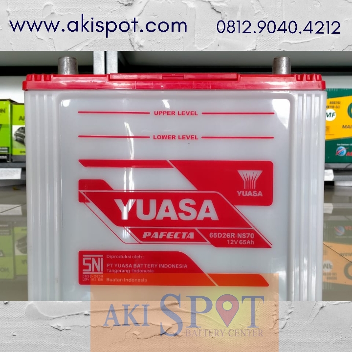 Aki Mobil Yuasa NS 70 65Ah Aki Basah Harga Tukar Tambah 2