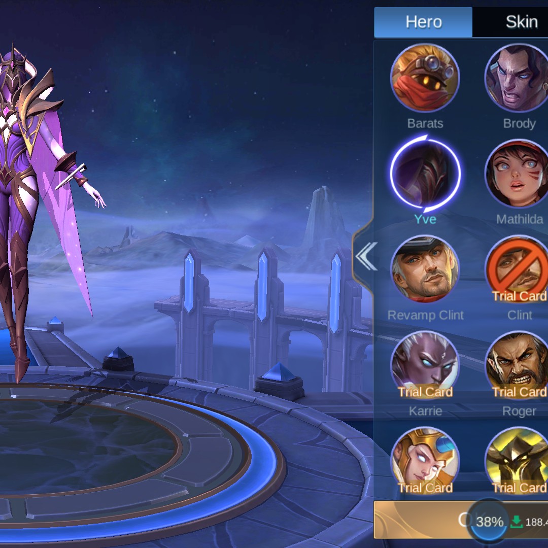 Akun Mobile Legends advance Server 3