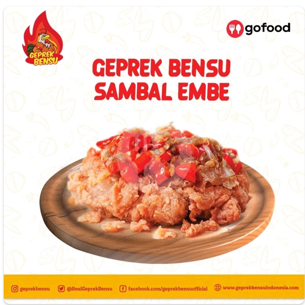 Alacarte Geprek Bensu Sambal Embe