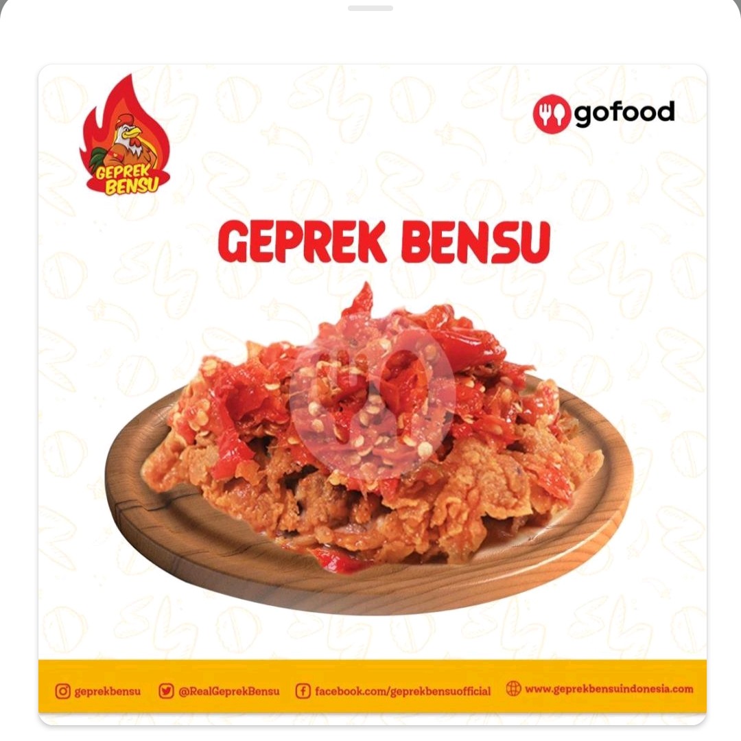 Alacarte Geprek Bensu Sambal Original