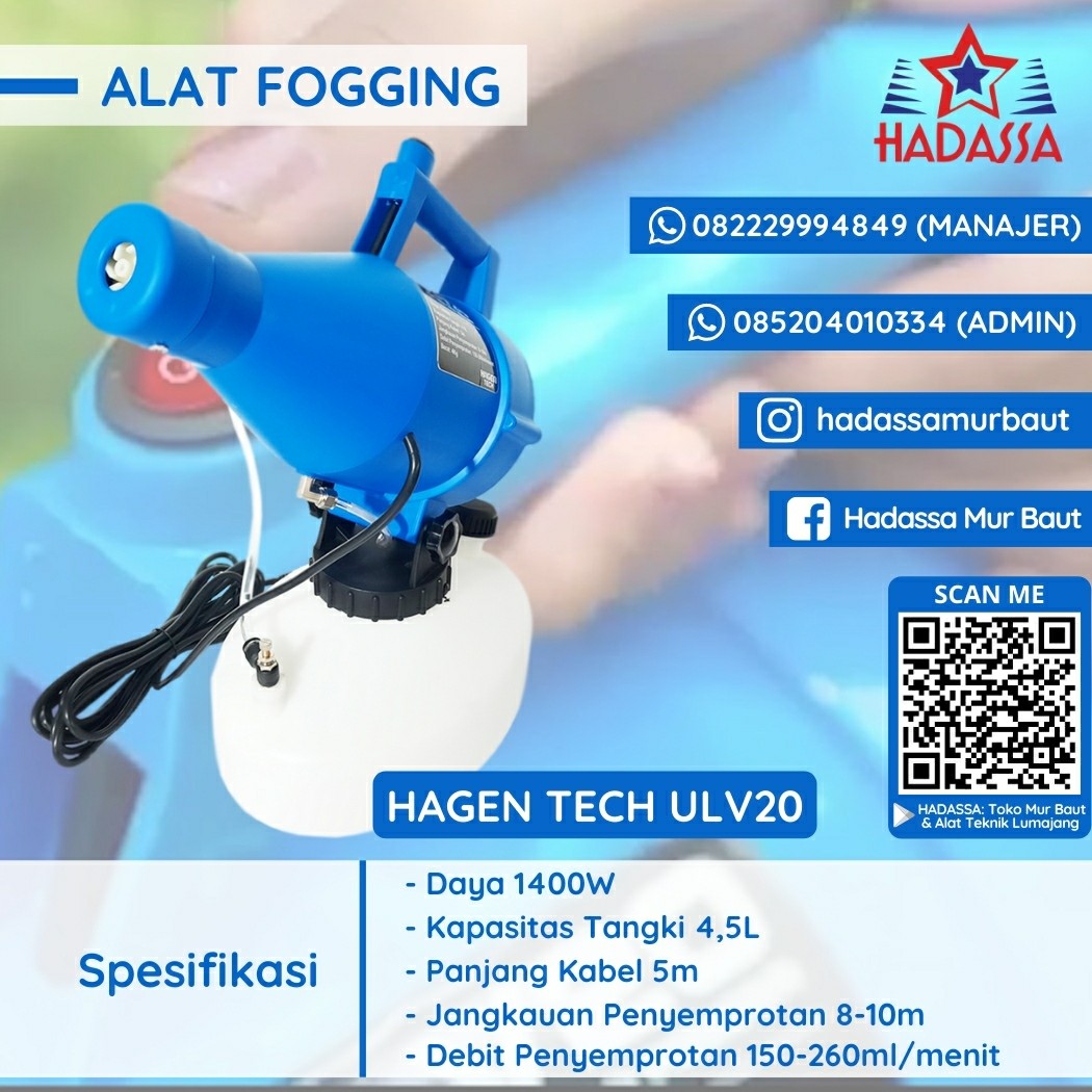 Alat Fogging Hagen Tech ULV20