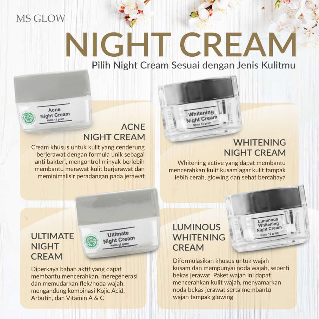 All Night Cream Ms Glow